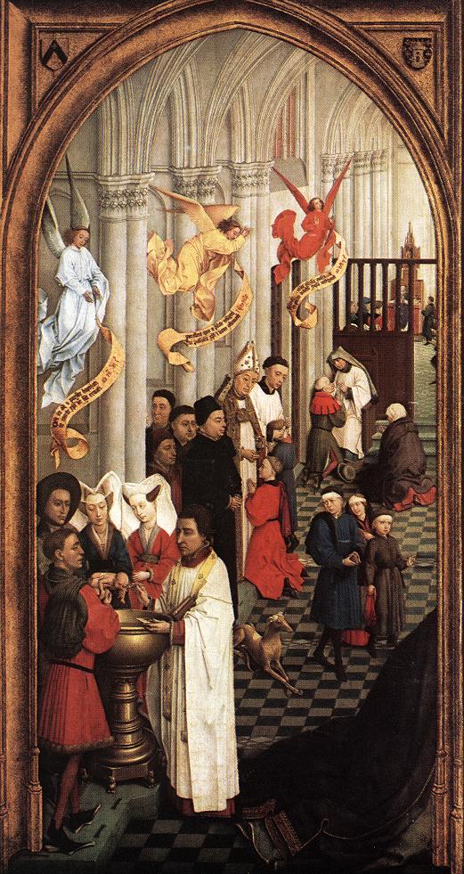 Seven Sacraments (left wing)