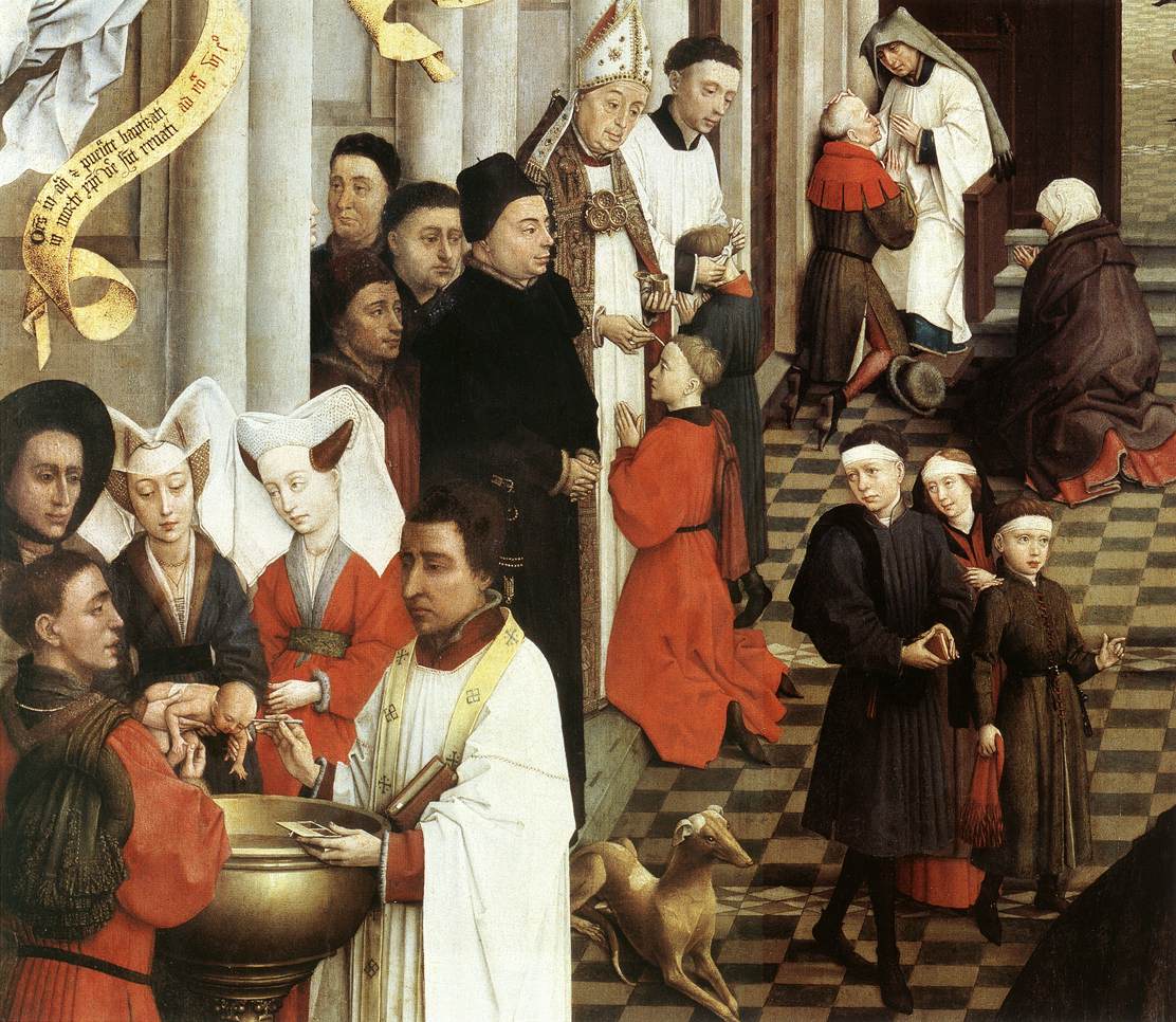 Seven Sacraments Altarpiece (detail)
