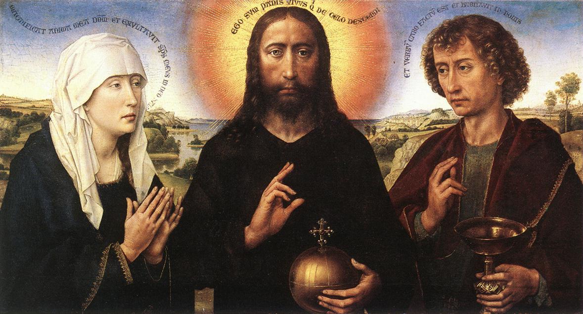 Braque Family Triptych (central panel)