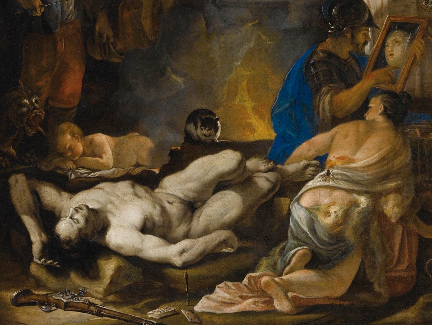 The Witches' Sabbath by Moonlight (detail)