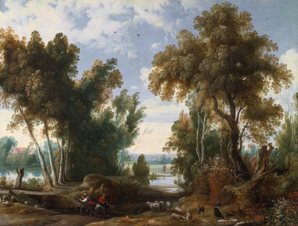 Landscape with Peasants