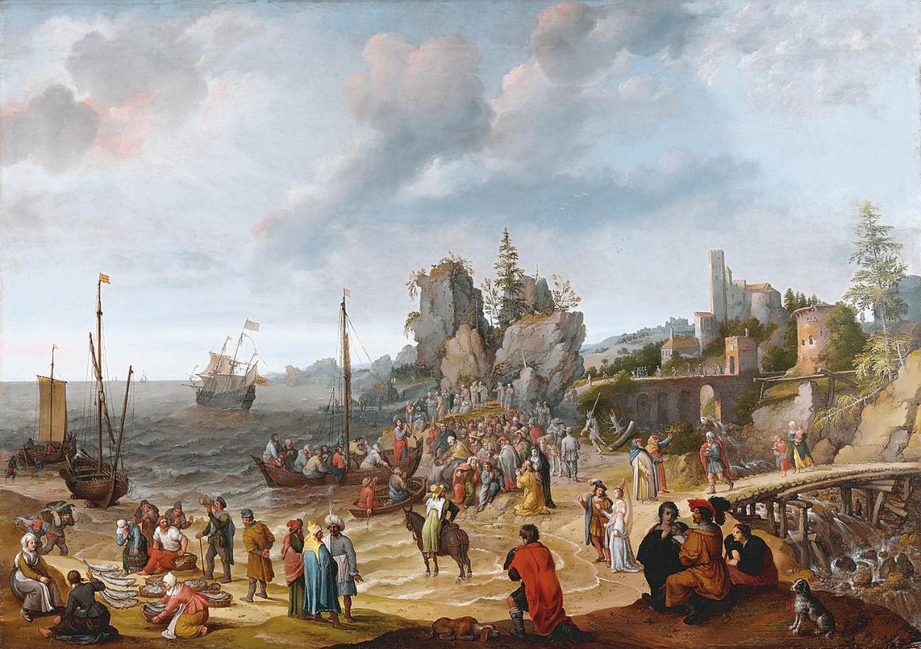 Miracle on the Beach of Gennesaret