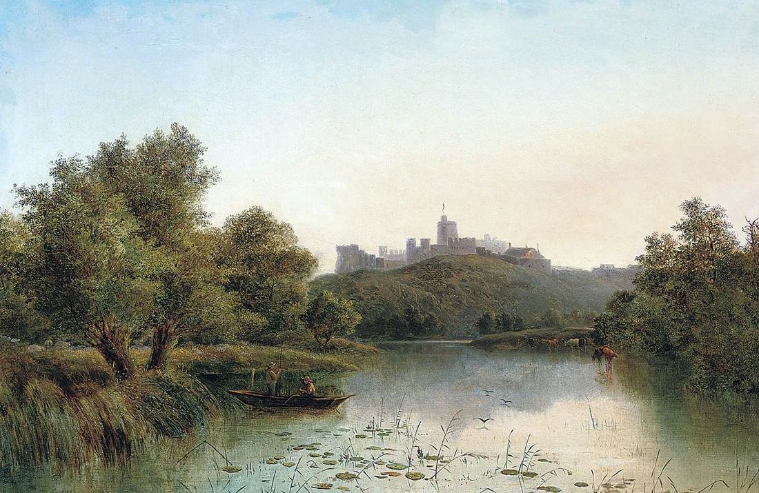 Windsor Castle from the Thames