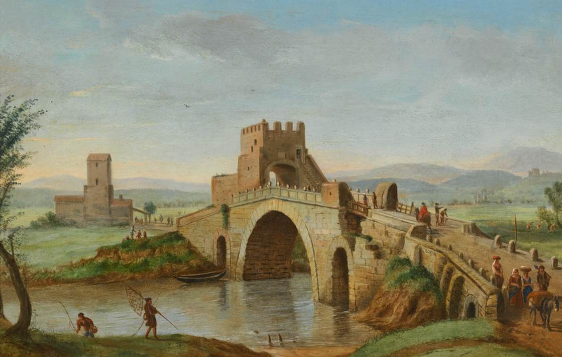 Rome: A View of the Ponte Salario