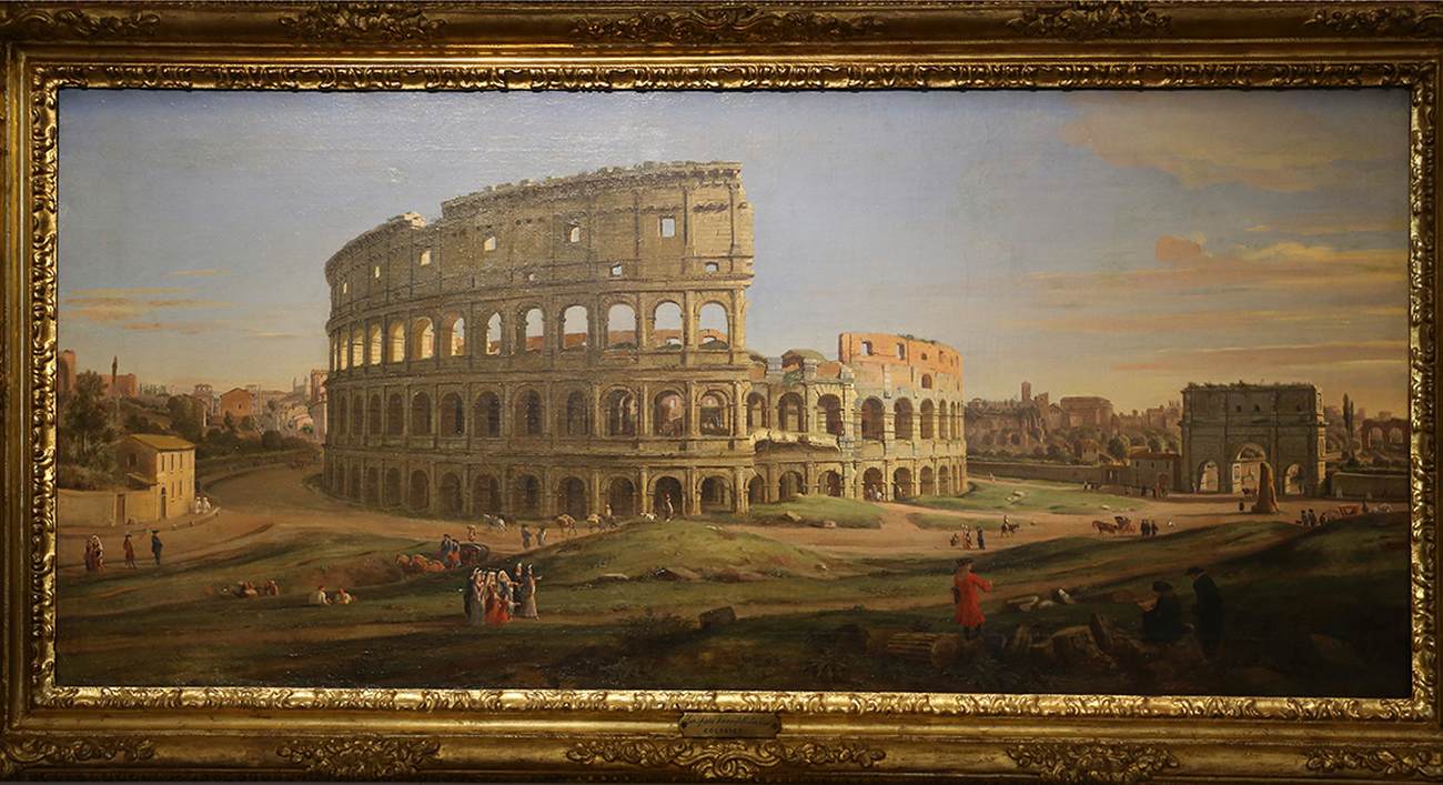 View of the Colosseum