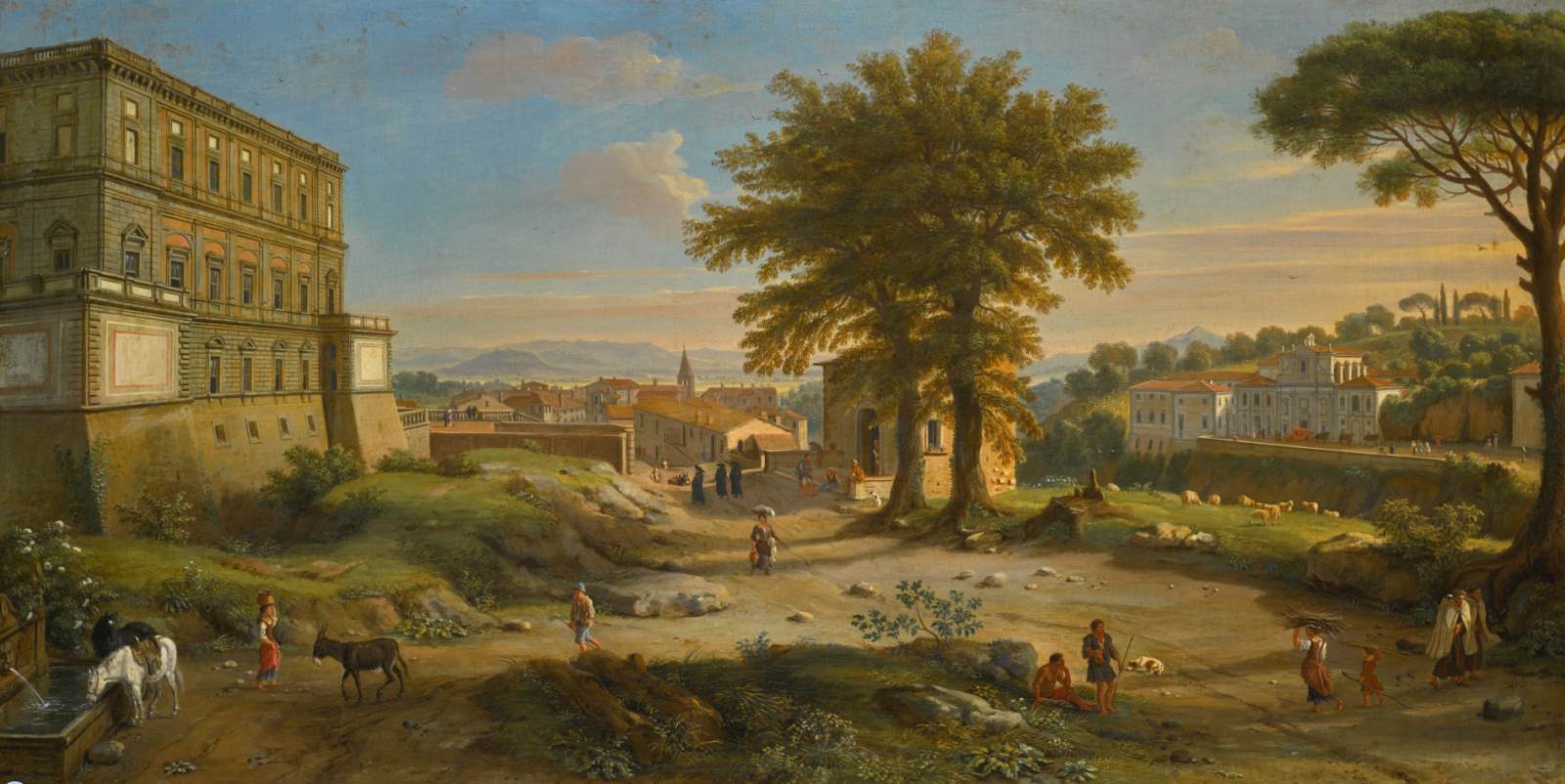 Landscape with the Villa Farnese at Caprarola