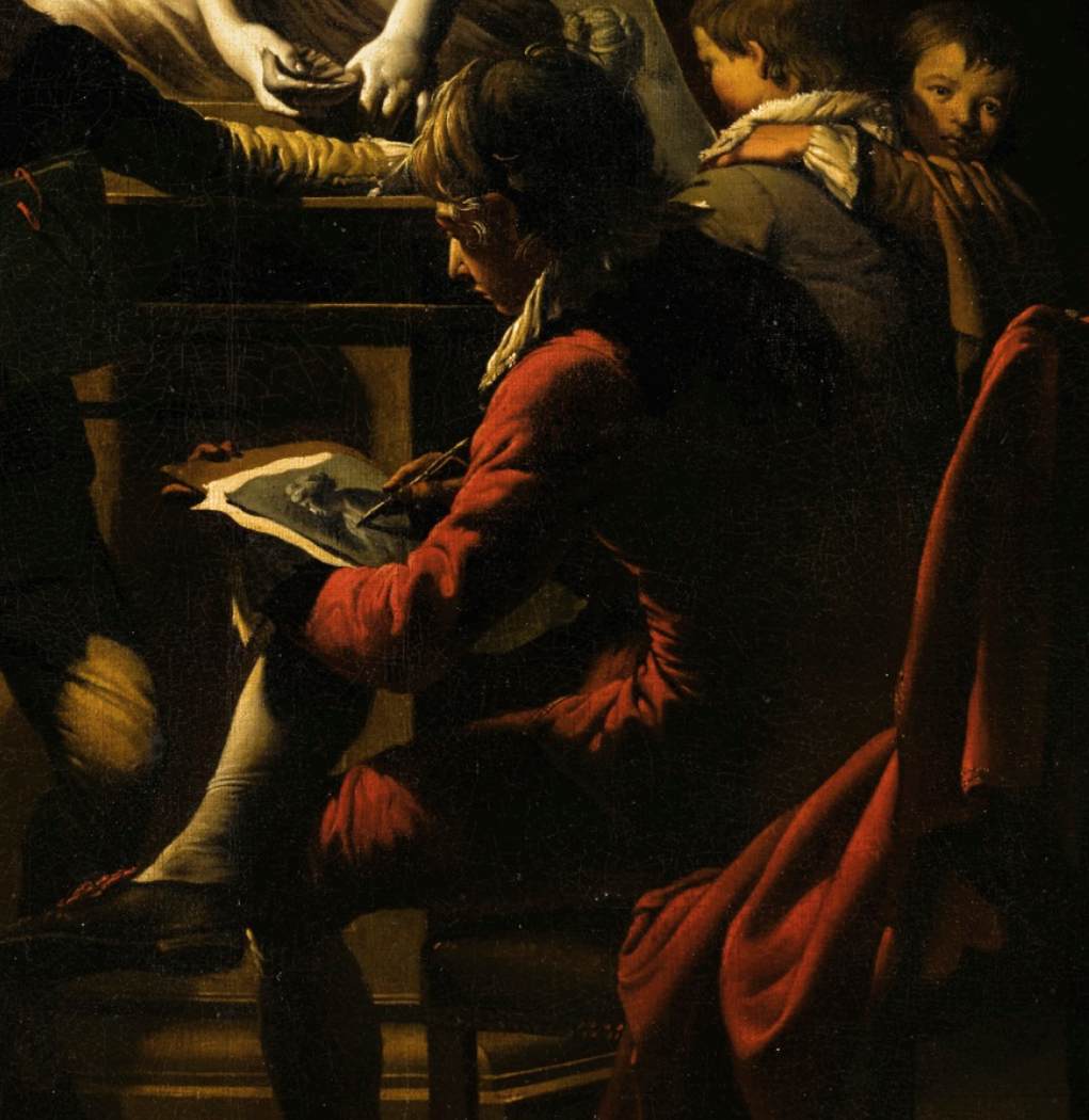 Academy by Lamplight (detail)