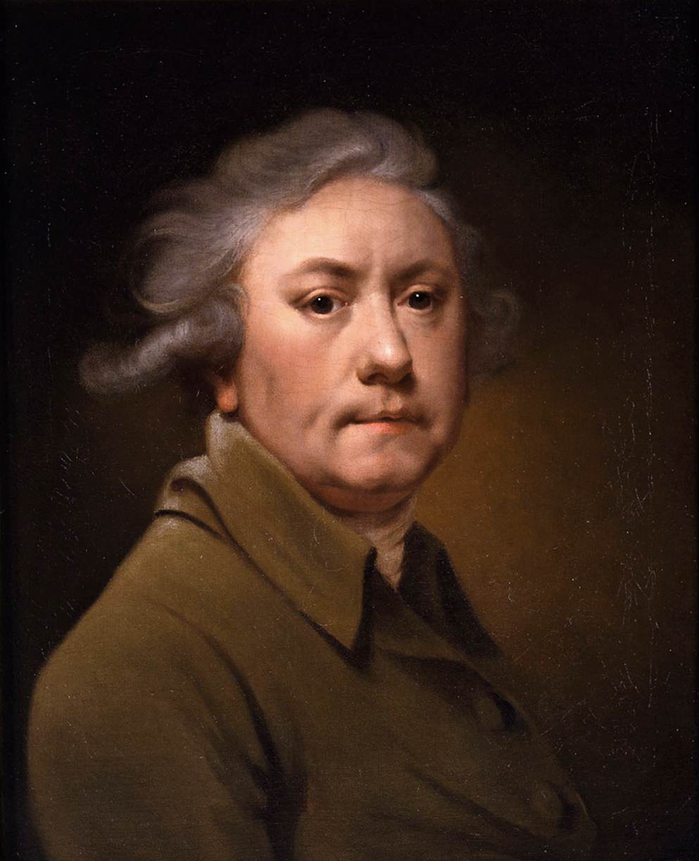 Self-Portrait Aged 59 in a Grey-Brown Coat