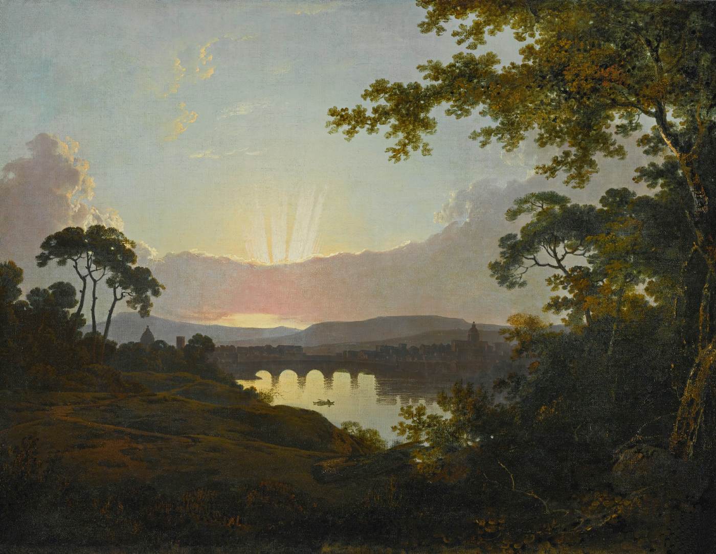 View of Florence and the Arno, Looking West