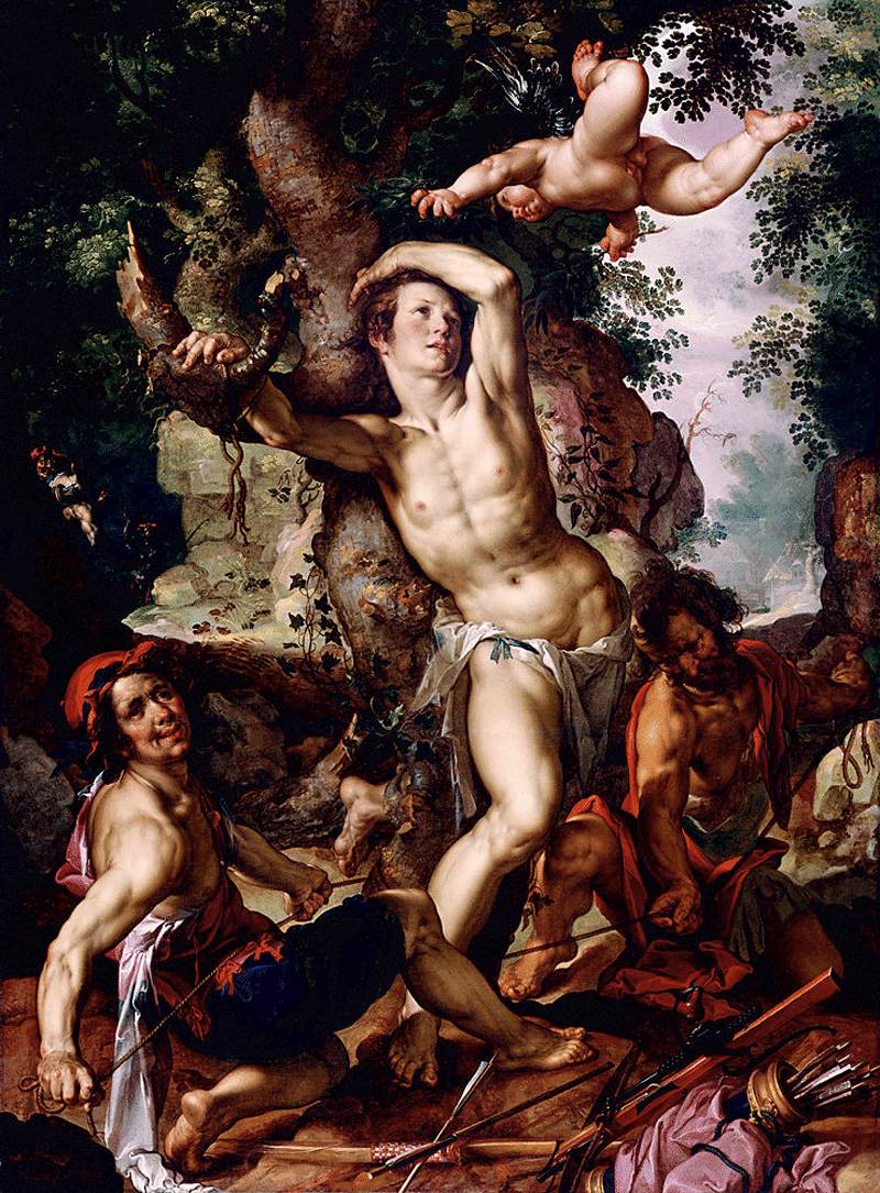 The Martyrdom of St Sebastian
