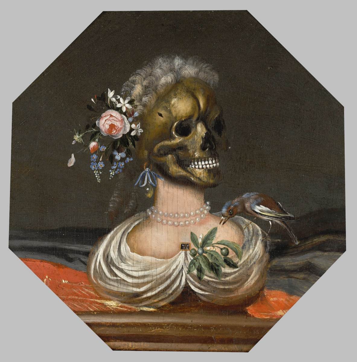 Vanitas Bust of a Lady