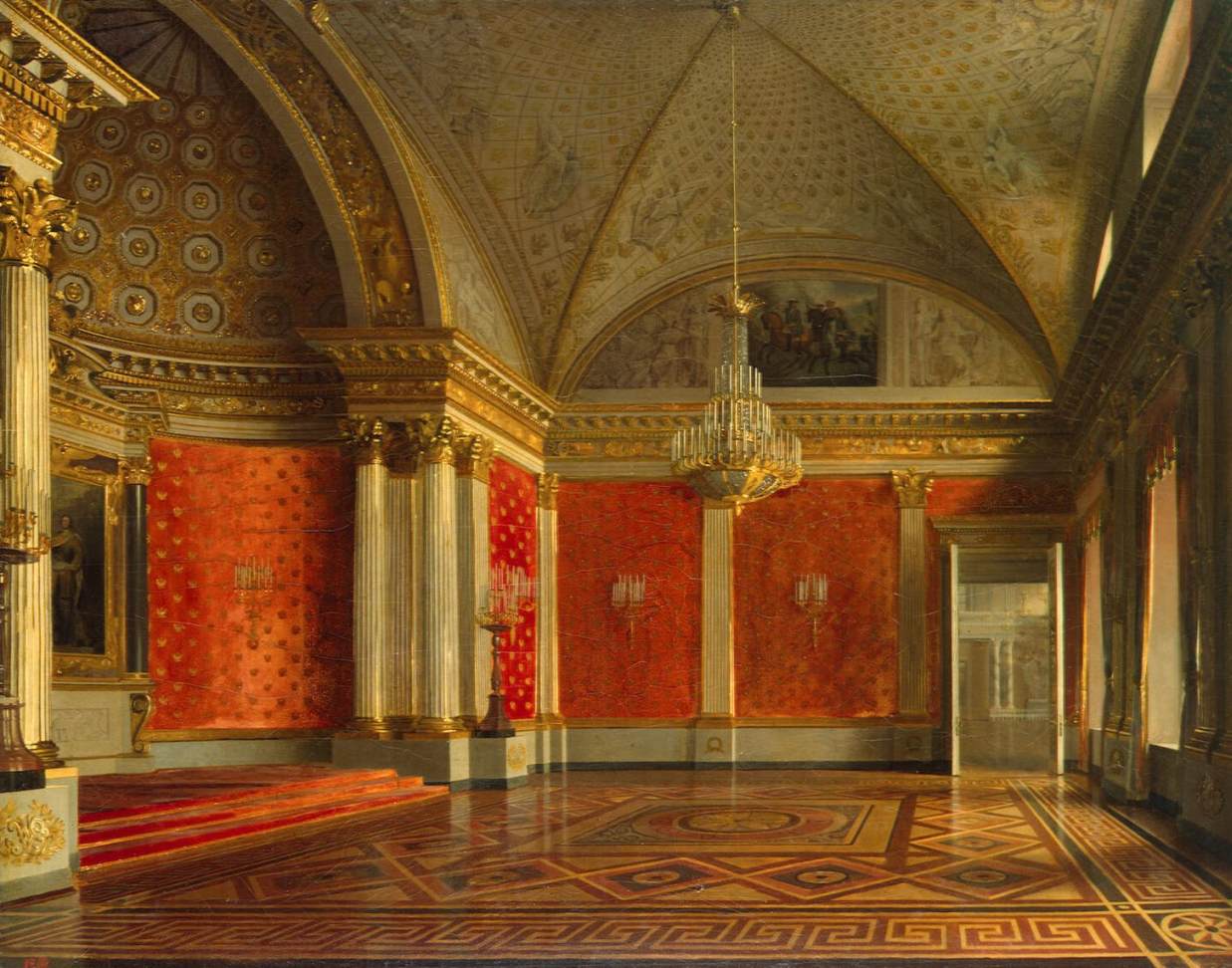 The Peter's Room in the Winter Palace