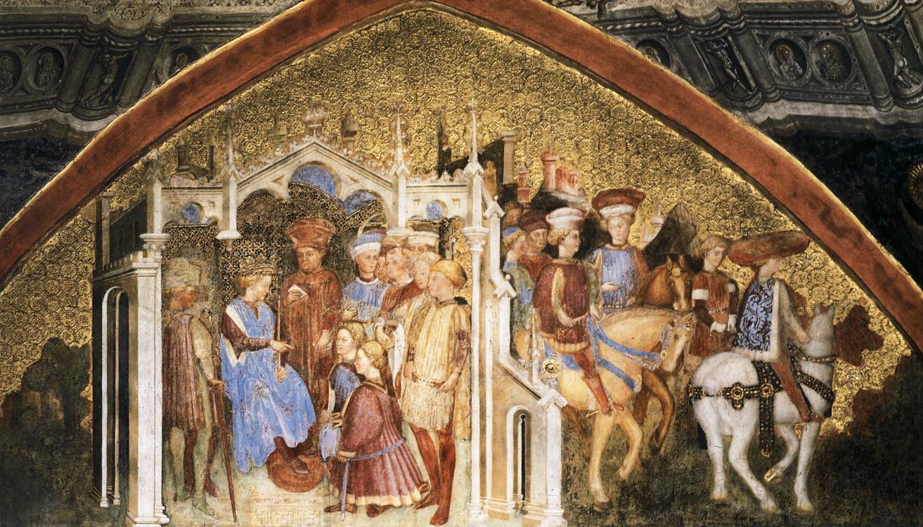 Theodolinda Cycle (scene No. 1)