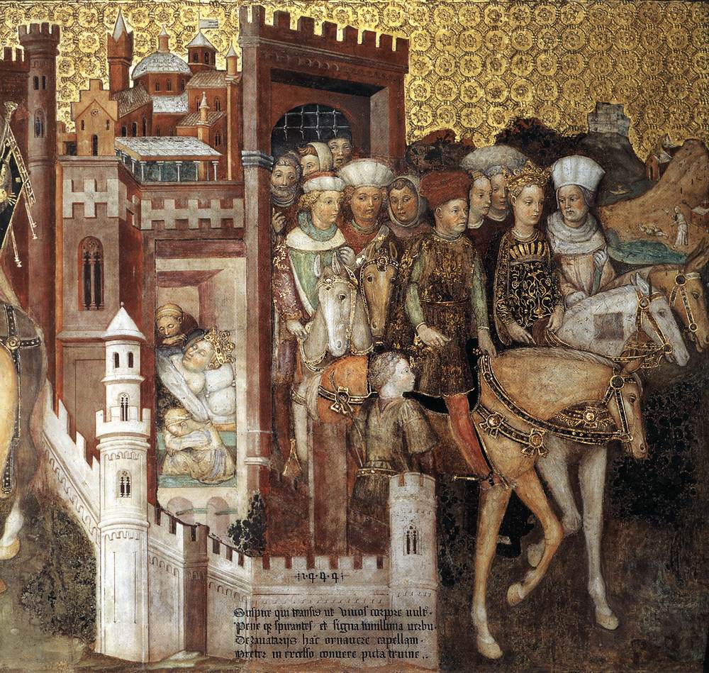 Theodolinda Cycle (scene No. 32, detail)