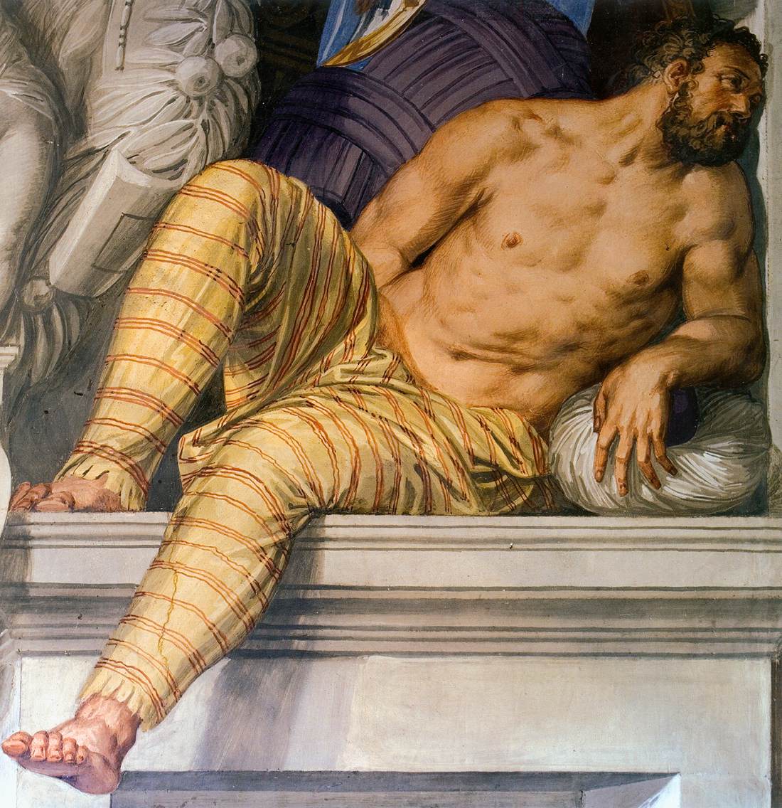 Frescoes in the Hall of the Arts (detail)