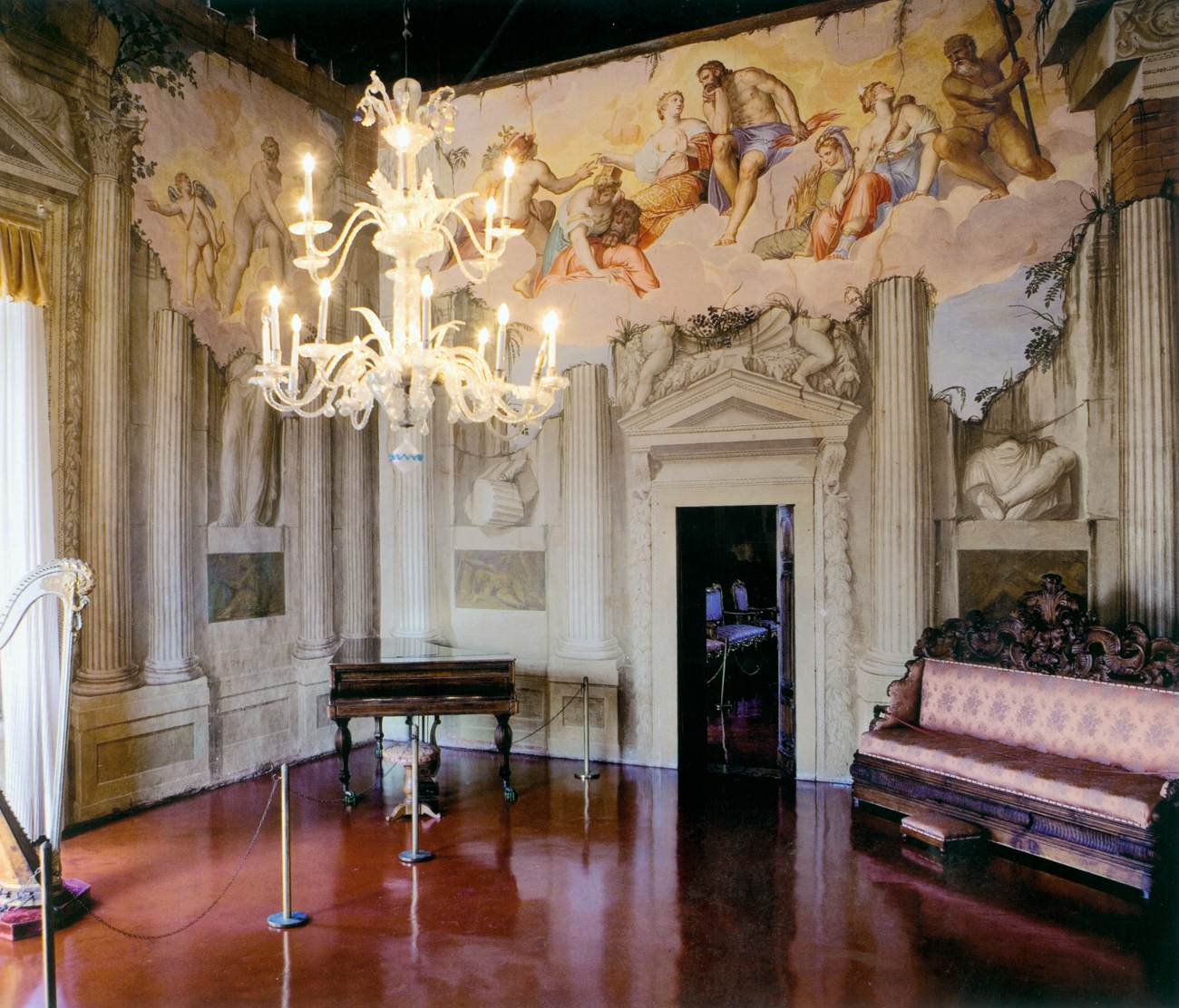 View of the Hall of Olympus