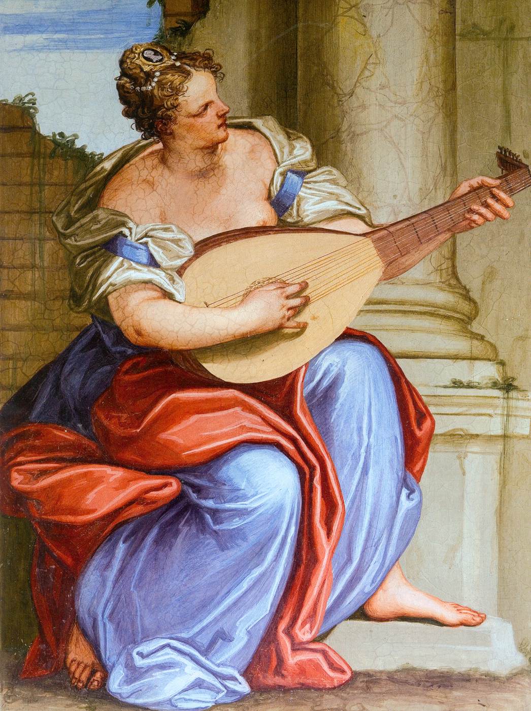 Decoration in the Hall of the Arts (detail)