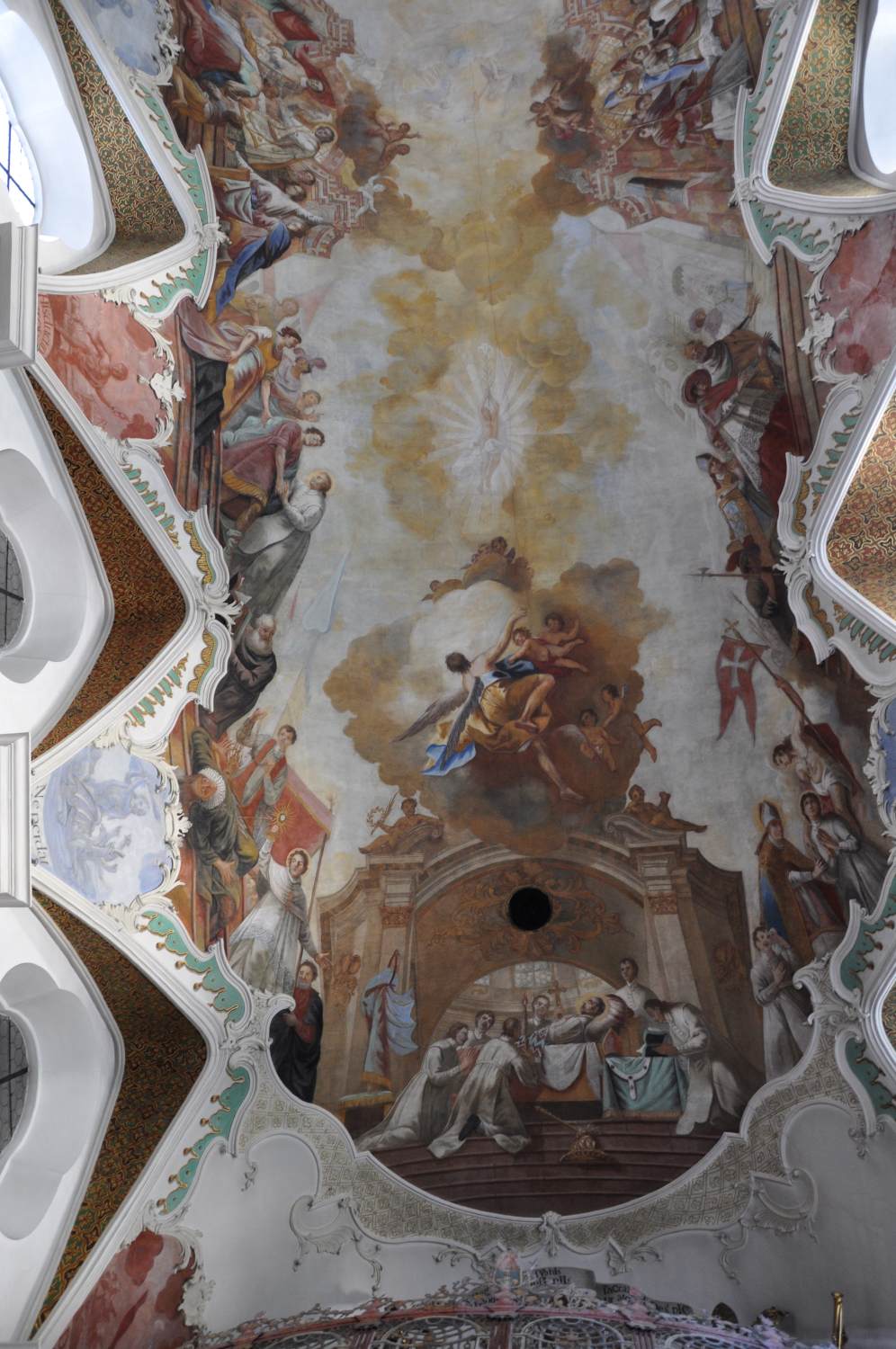 Ceiling fresco
