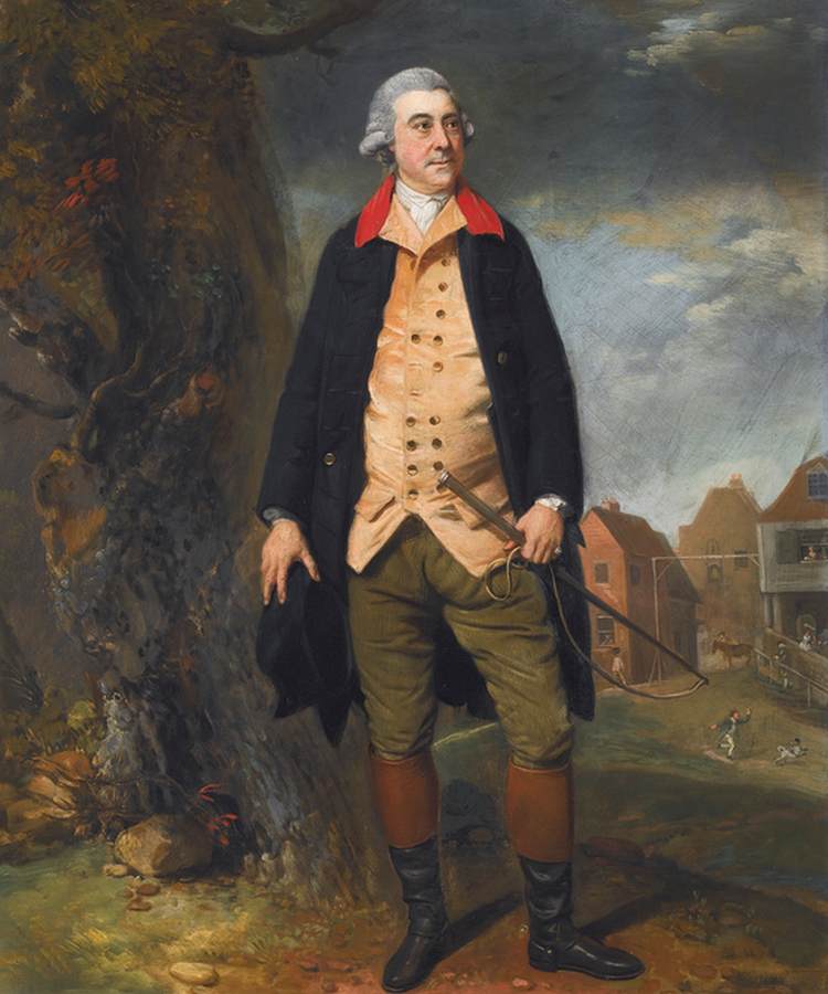 Portrait of Sir Robert Preston
