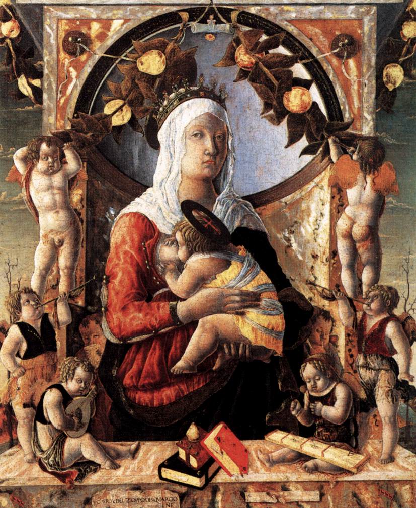 Madonna and Child with Angels