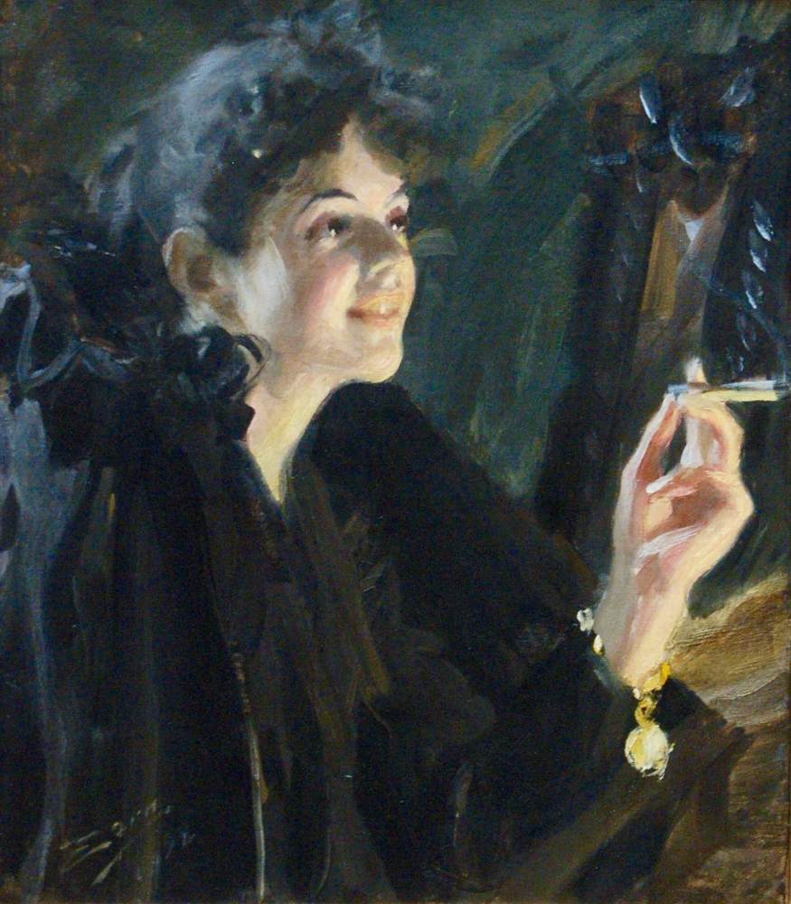 Girl with a Cigarette