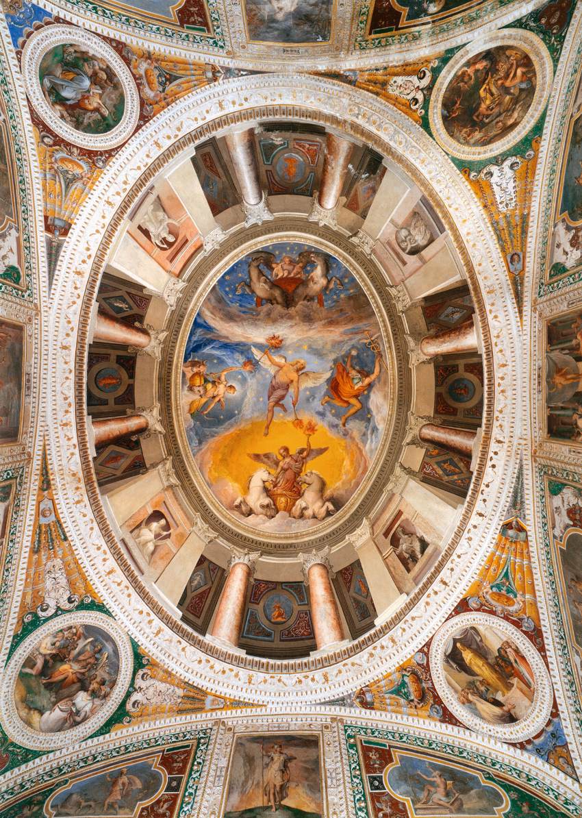 View of the ceiling