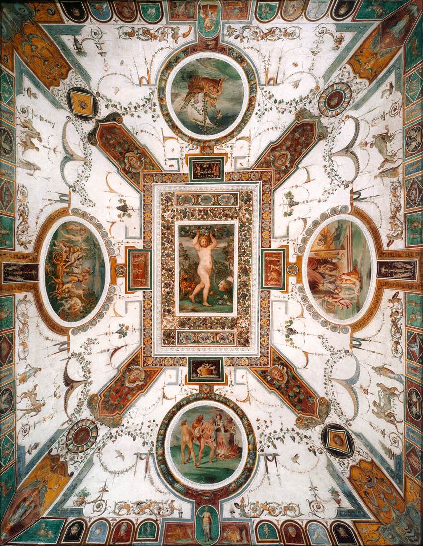 View of the ceiling