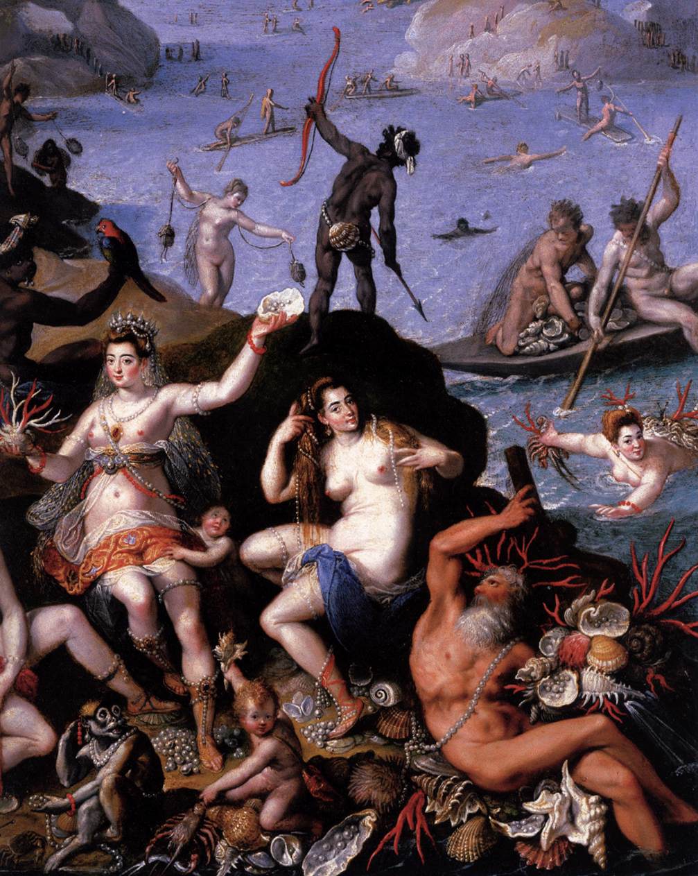 The Coral Fishers (detail)