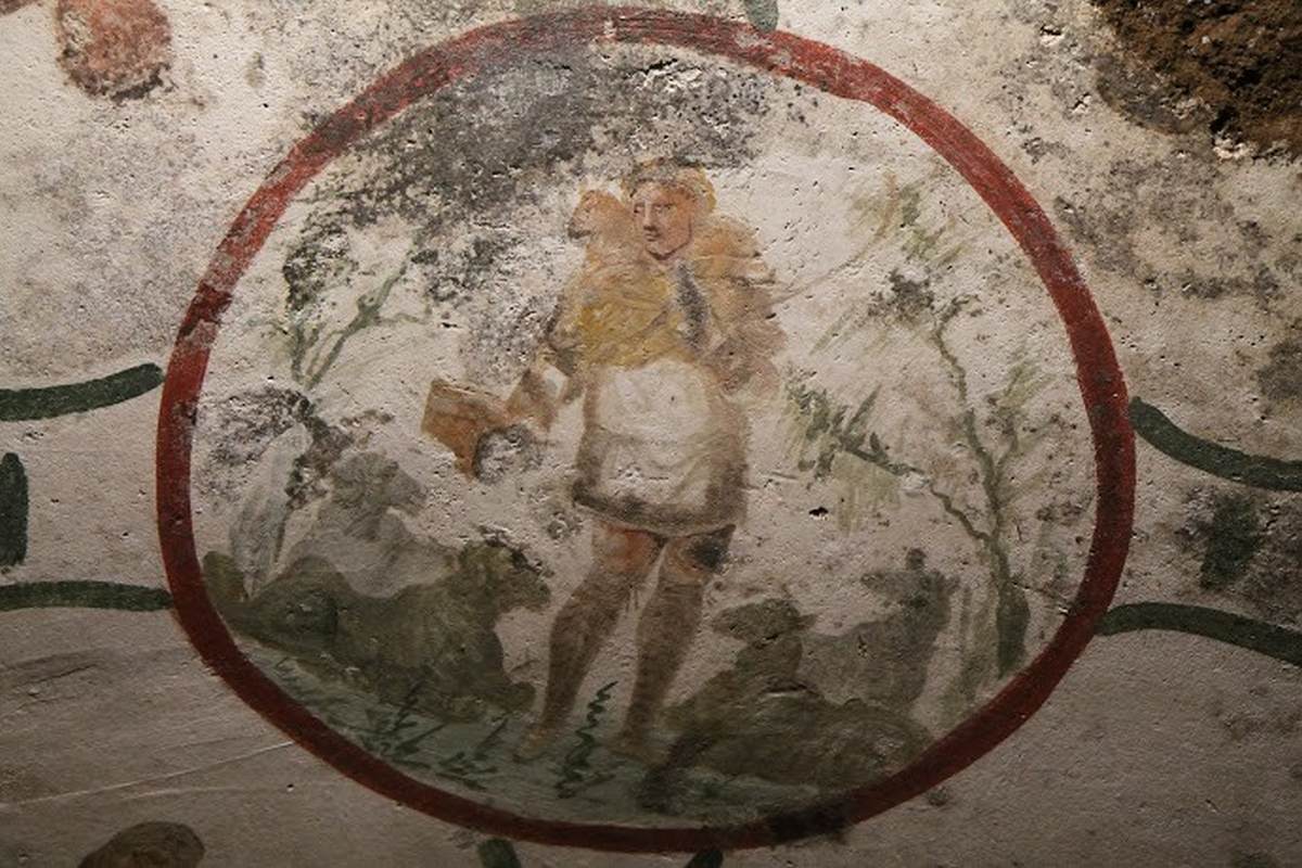 Ceiling decoration (detail)