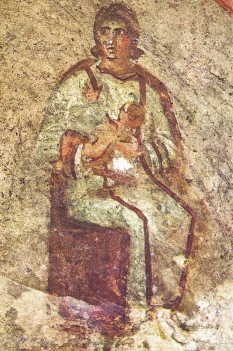 Scenes from a Christian woman's life (detail)