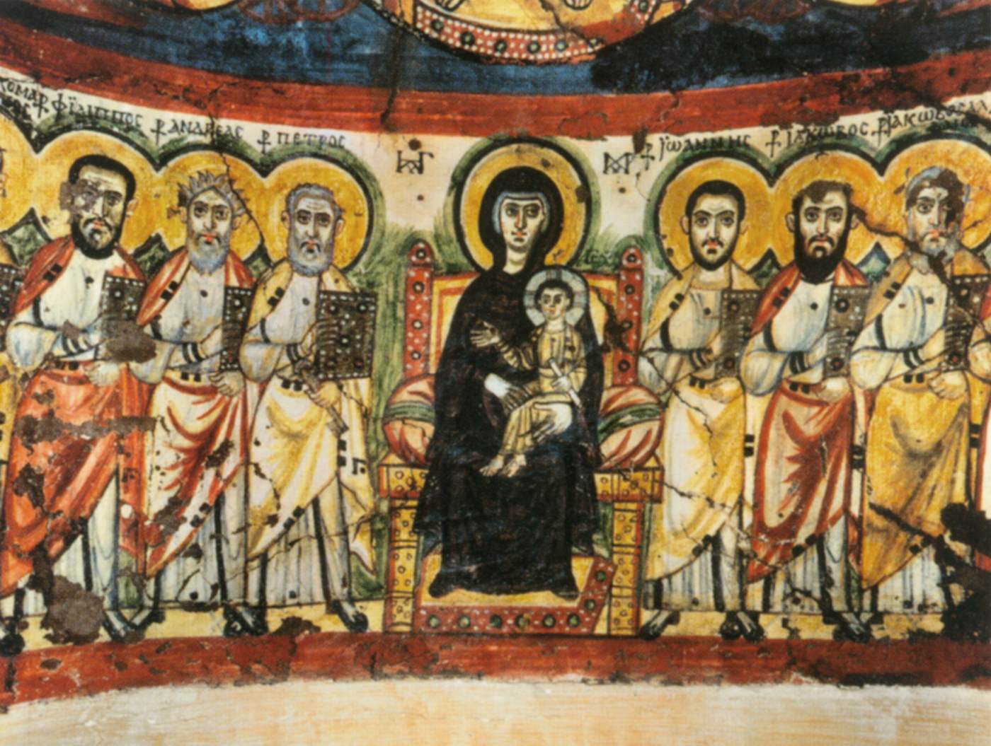 Cupola decoration (detail)