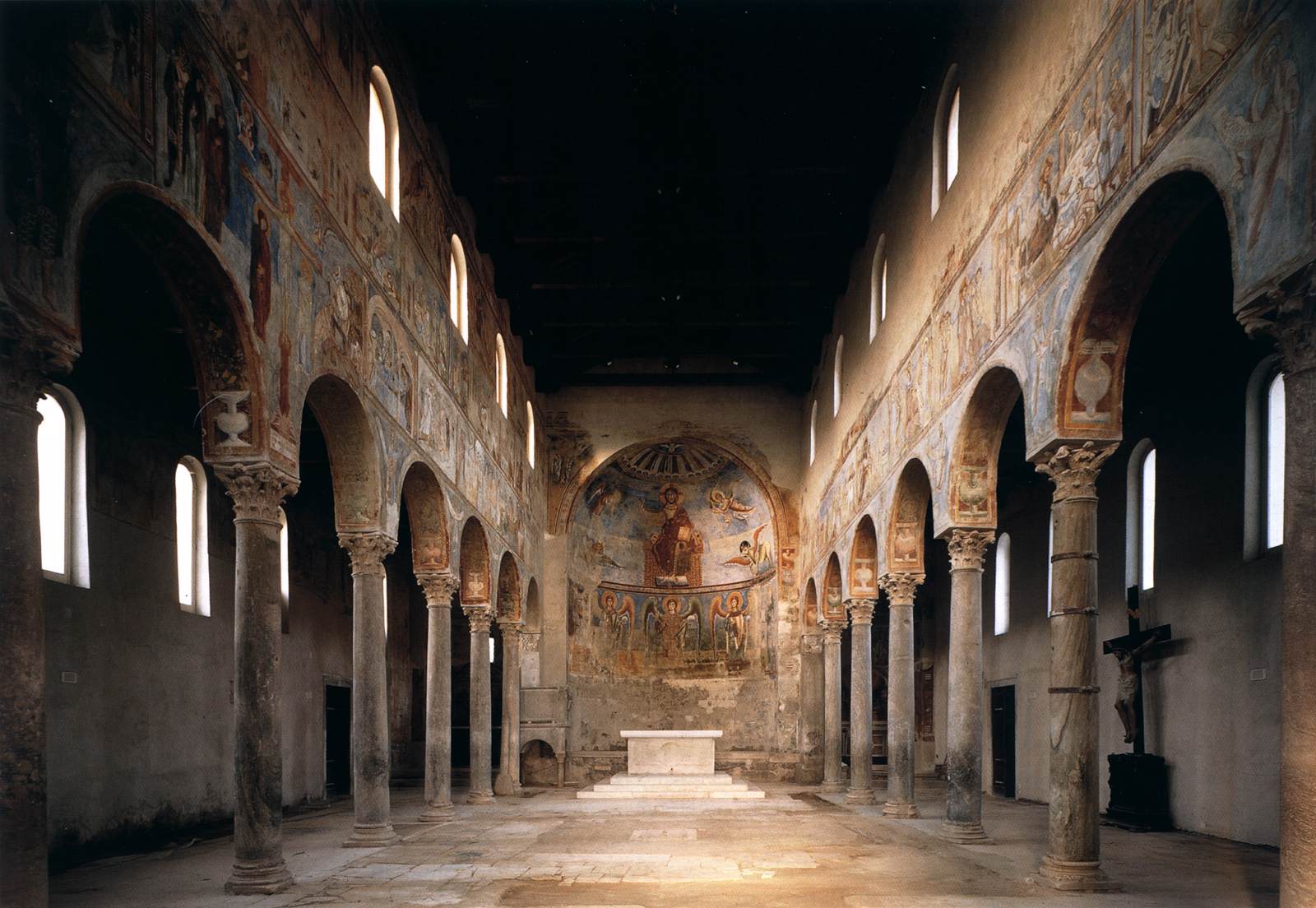 View of the nave, looking east
