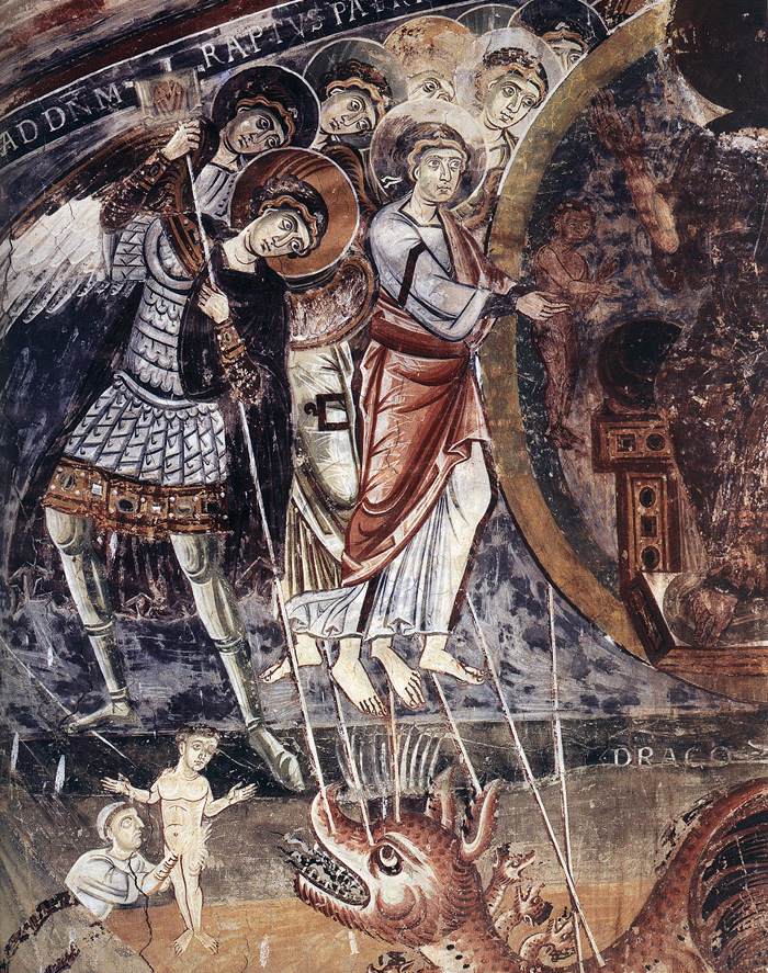 The Fight with the Dragon (detail)