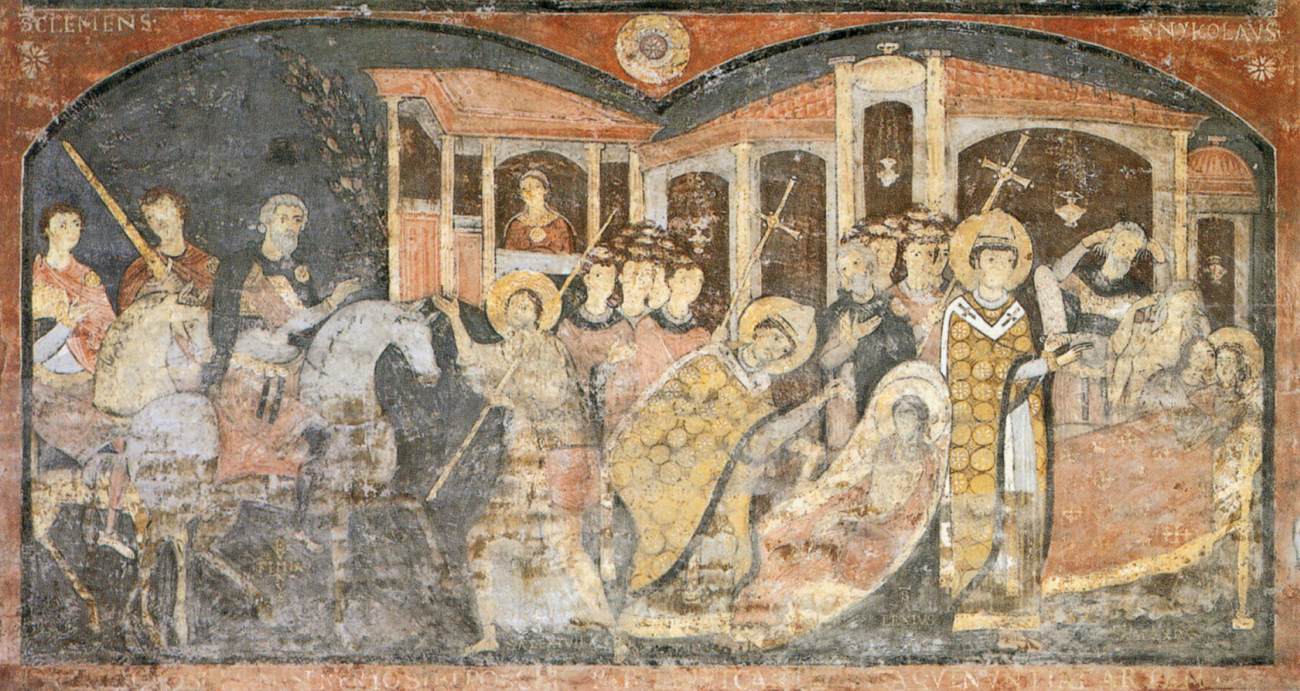 Scene from the life of St Alexis