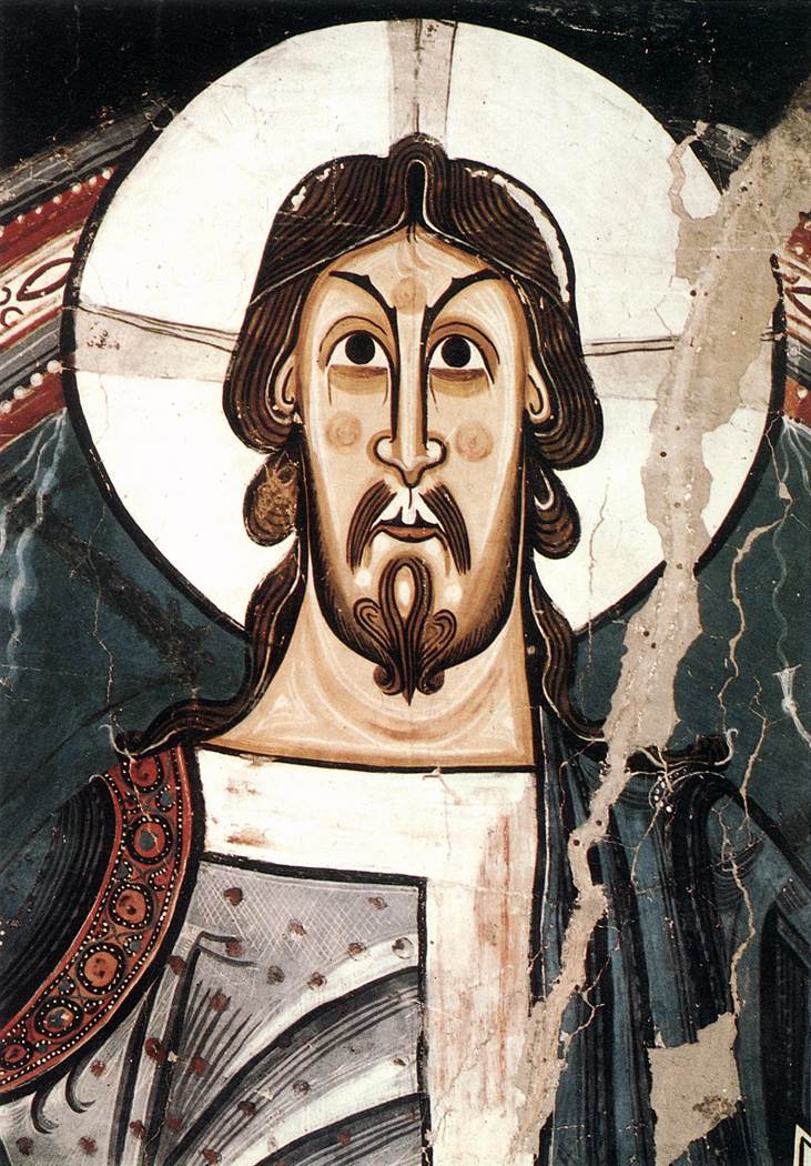 Majestas Domini with Evangelists and Saints (detail)