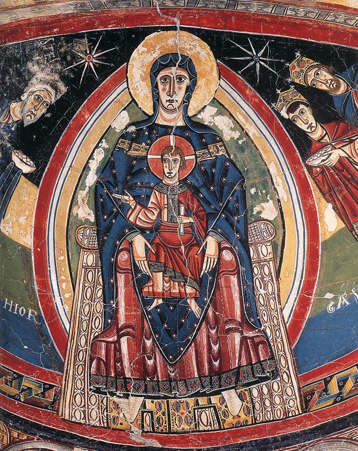 The Madonna Enthroned