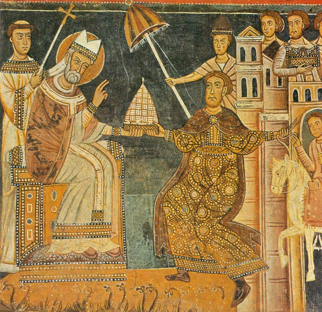 Donation of Constantine (detail)